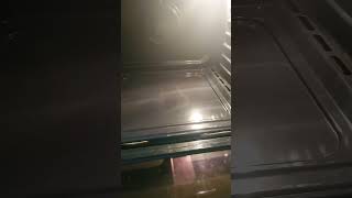 Whirlpool AquaLift Self Clean gas oven cleaning results Nov 6 2023 [upl. by Nillok339]