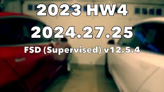 FSD Supervised v1254 Tesla Software Update 20242725 Summon ASS and More [upl. by Aivuy]