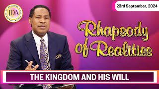 The Kingdom and His Will  23rd September 2024  Rhapsody of Realities Daily Devotional [upl. by Arbma]