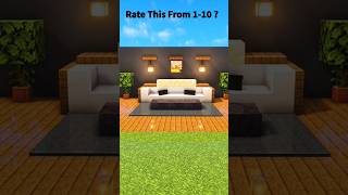 How To make Better Sofa In Minecraft minecraft shorts [upl. by Lynnelle]