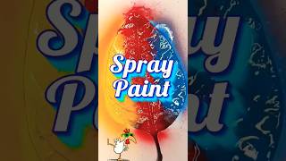 Spray Paint 🟣 ytshort spraypaint spraypaintcan spraycan spraypainting spray satisfyingart [upl. by Xeno32]