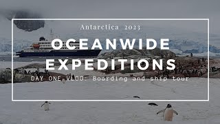 Oceanwide Expeditions Day one Antarctica Antarctica Basecamp 2023 [upl. by Inanaup]