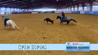 USTRC Signature Series Winter Classic  Open Team Roping [upl. by Walston]