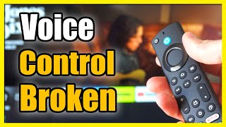 How to Fix Voice Control Not Working on FIRE TV Remote Fast Tutorial [upl. by Kajdan]