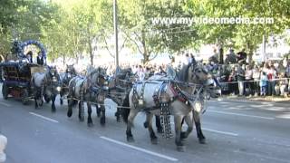 The Grand Entry of the Oktoberfest Landlords and Breweries Munich  Germany Travel Channel [upl. by Eecrad]