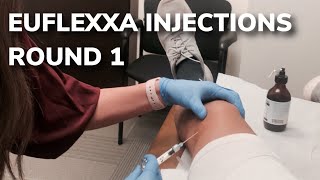 Euflexxa Injection Round 1  ACL Recovery [upl. by Jeanie]