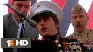 Born on the Fourth of July 39 Movie CLIP  The Homecoming Speech 1989 HD [upl. by Sobmalarah]