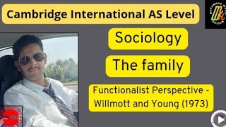 Understanding Family Roles Willmott and Youngs Functional Perspective alevelsociology [upl. by Mettah]