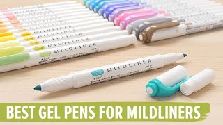 Best Gel Pens with Mildliners [upl. by Dorweiler623]