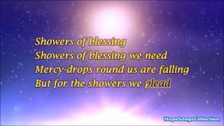 Showers Of Blessing We Need with lyrics FAITH IN GOD [upl. by Enaillil453]