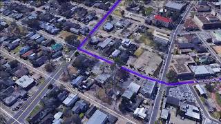 Lafayette Mardi Gras parade route [upl. by Lareena218]