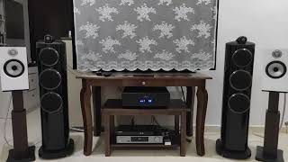 BampW 606 S2 Anniversary  Hegel H360  QED Genesis silver spiral sound demo 2 [upl. by Ettinger]