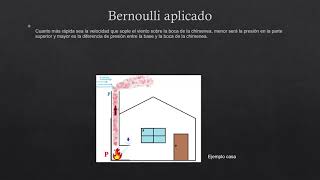 Efecto chimenea Bernoulli aplicado [upl. by Laicram693]