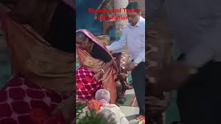 Blankets and Towels Distribution hareramaharekrishna viralvideo youtubeshorts harekrishna [upl. by Youngman622]