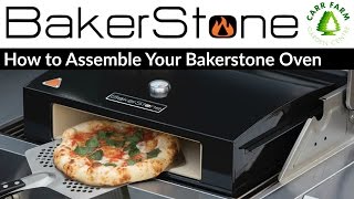 How to Assemble your Bakerstone BBQ Pizza Oven Box  Carr Farm Garden Centre [upl. by Anawat894]