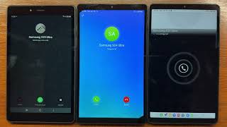 Samsung Galaxy Tab A 80 2019  Tab A7 Lite 2021  Tab A9 2023 WhatsApp Telegram Viber Incoming Call [upl. by Yadsendew543]