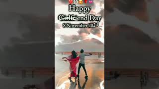 Girlfriend day shortvideo love you jaan trending [upl. by Riehl]