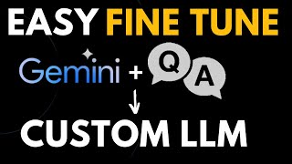 How to Fine tune a Large Language Model LLM  Easy Fine Tuning tutorial with Google AI Studio [upl. by Daegal]