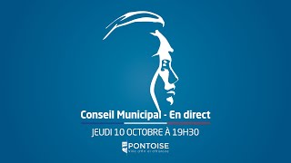 Conseil municipal de Pontoise  10 octobre 2024 [upl. by Given]