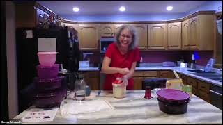 Bonnie Alexander  Cake in the Tupperware Microwave Stack Cooker [upl. by Epperson]