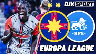 🔴 FCSB  RFS 41  UEFA EUROPA LEAGUE  LIVE FCSB 2024 [upl. by Ldnek]