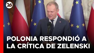 Polonia señala la quotcorta memoriaquot de Ucrania [upl. by Anirehtac]