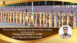 Invitation to the Passing Out Parade of 72RR [upl. by Enimzaj]