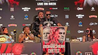 Bohachuk vs Ortiz full undercard press conference [upl. by Ekard]