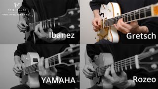 My favorite archtop guitars Which sound do you prefer [upl. by Tyra]