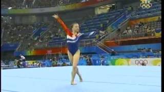 Anna Pavlova RUS  2008 Beijing Olympics  Qual FX [upl. by Aihtenak355]