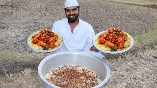 Chicken 65 Biryani  Chicken 65 style Biryani Recipe by Nawabs kitchen for little angels [upl. by Eninej]