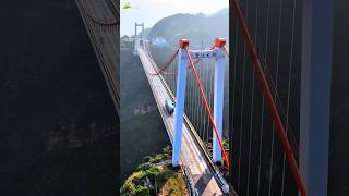 GUIZHOU HIGHWAY ENGINEERING BRIDGE  Duge Beipanjiang Bridge 北盘江第一桥 bridge engineering highway [upl. by Clovis]