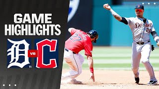 Tigers vs Guardians Game Highlights 5824  MLB Highlights [upl. by Severin]