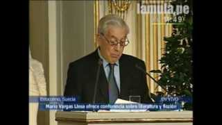 Discurso Nobel Literatura 2010 Mario Vargas Llosa Completo [upl. by Cynthla]