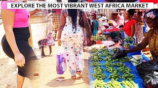 Rural West African Market Hidden Gems amp Culture [upl. by Corin]