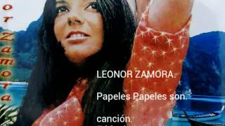 PapelesPapeles son Leonor Zamora [upl. by Relyat]