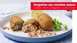 Croquettes aux crevettes maison [upl. by Hedgcock559]