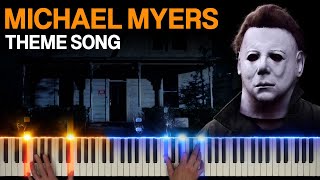 Michael Myers  Halloween Theme Song Piano amp Synth Version [upl. by Daye688]