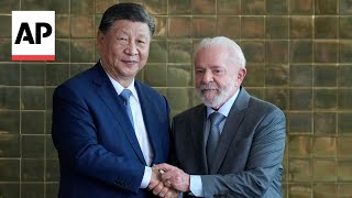 Brazil’s President Lula and Chinas Xi Jinping comment on Ukraine and Gaza [upl. by Deery]