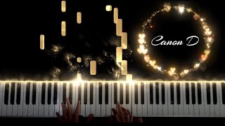 Canon D Piano Tutorial [upl. by Aremmat]