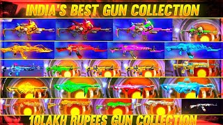 Gullu YT Ka Gun Collection  Gullu YT Best Collection in Free Fire  Gullu YT [upl. by Barrada676]