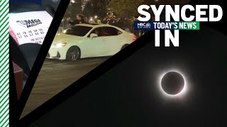 In the news Solar eclipse Bay Bridge sideshow Mega Millions ticket worth 327K sold in East Bay [upl. by Enair668]