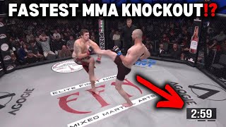 I Got The FASTEST MMA KNOCKOUT To Stay Undefeated [upl. by Hauck902]