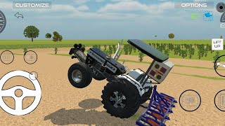 Swaraj 744 tractor to cultivater videorkgaming sidhumoosewala sumitparta 🤟sidhu sidhufarmviral [upl. by Sammie]