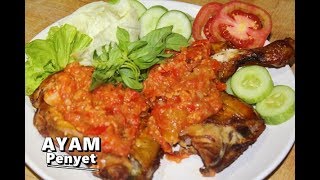 Resep Ayam Penyet Terenak [upl. by Durgy]