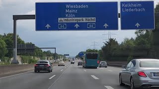 Drive from Steinbach to Hattersheim over HighwayAutobahn A66 PLEASE LIKEampSUBSCRIBE [upl. by Dwain924]