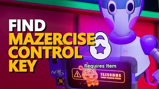 Find Mazercise Control Key FNAF [upl. by Fazeli]