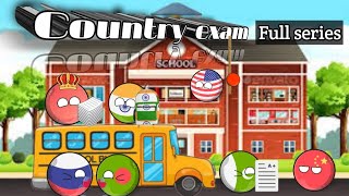 Country Exam full series  Country Ball  Country Exam  Full series  Maker of country ball❤️ [upl. by Hege]