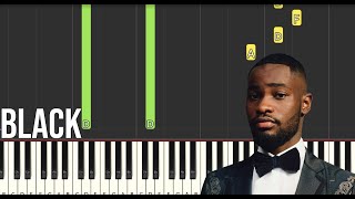 Black  Dave  Piano Tutorial [upl. by Assetal504]