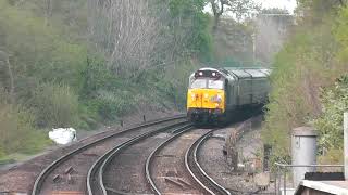 50008 and 50007 running as 50034 top and tail The Ore No More railtour 23 April 2022 [upl. by Namrej240]